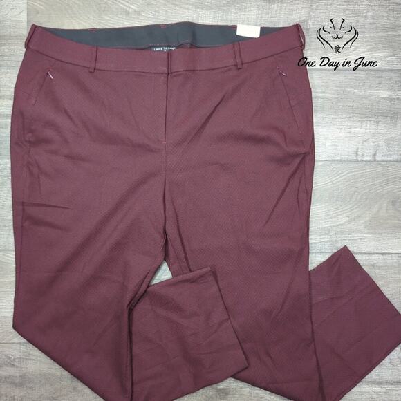 Lane Bryant The 4 Season Straight Pants Size 28 - Picture 1 of 6